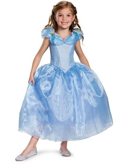 Cinderella Disney Movie Deluxe Girls Costume Dress, Size: S | Michaels Cinderella Disney Movie Deluxe Girls Costume Dress, Size: S | Michaels